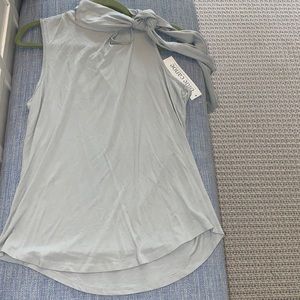 Blue Canoe Tie neck blouse